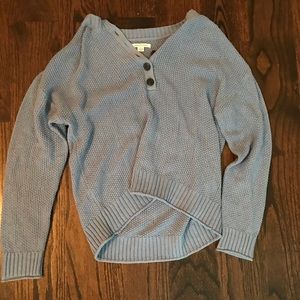 blue american eagle sweater